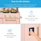 Best Choice Products Pretend Play Kitchen Wooden Toy Set for Kids w/ Telephone, Utensils, Oven, Microwave